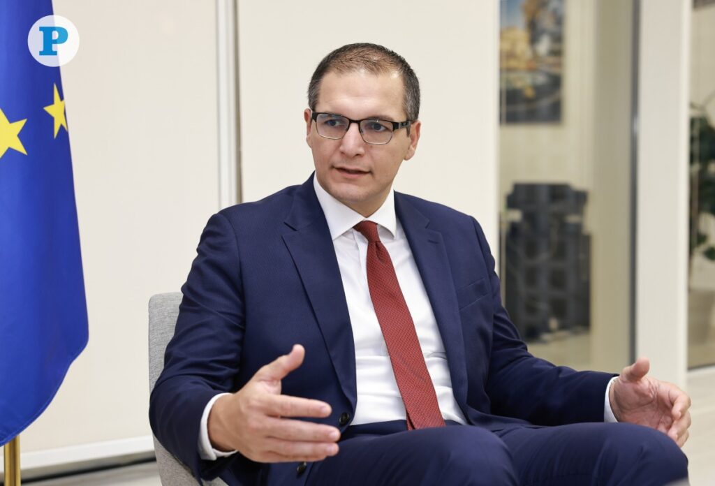 Permanent Secretary of the Ministry for Foreign Affairs and Tourism of the Republic of Malta, Mr Christopher Cutajar during an interview with The Peninsula