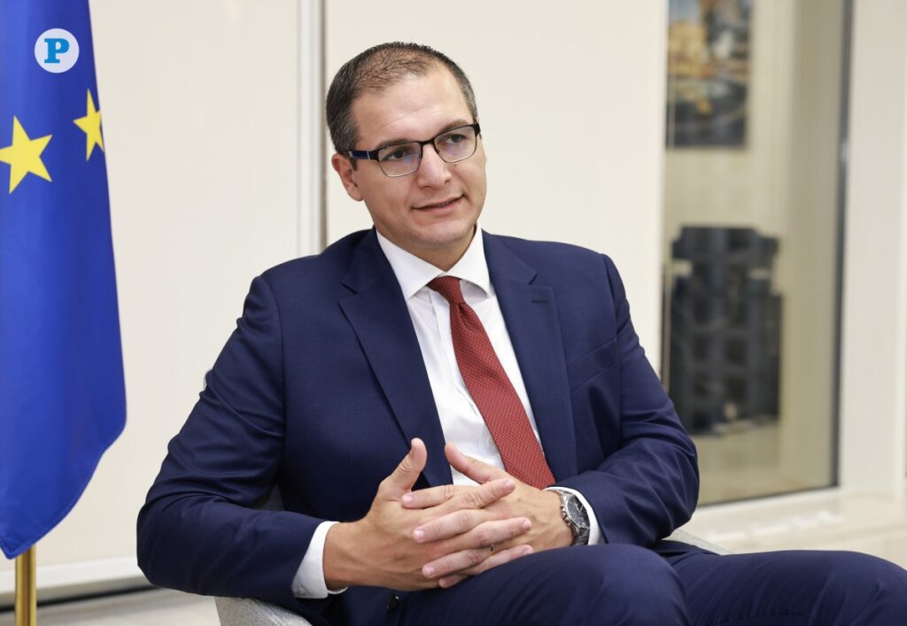 Permanent Secretary of the Ministry for Foreign Affairs and Tourism of the Republic of Malta, Mr Christopher Cutajar during an interview with The Peninsula