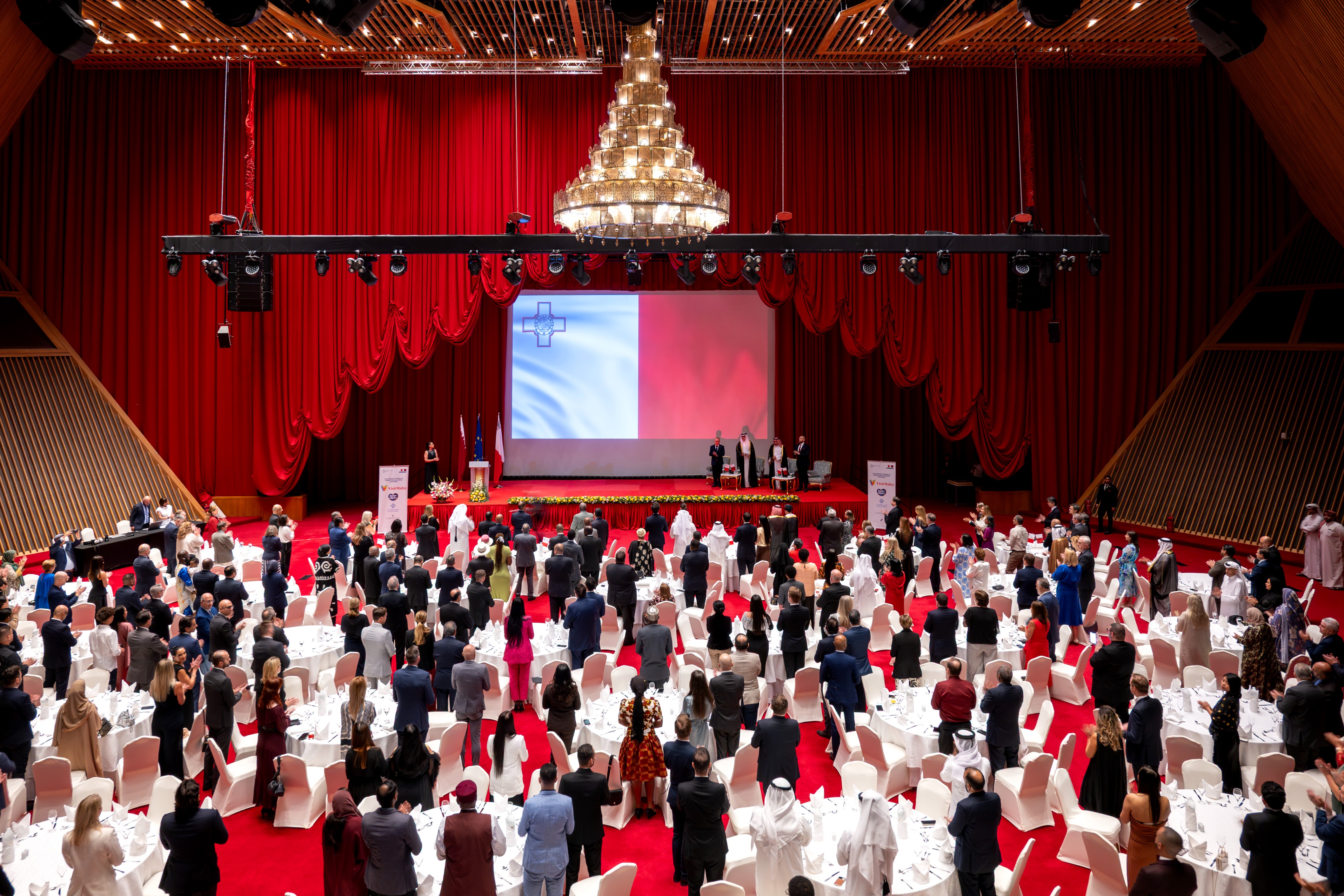 More than 300 guests attended the first-ever large-scale Malta National Day Reception in Qatar.