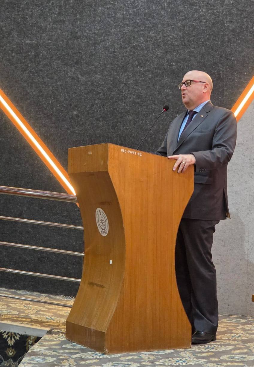 High Commissioner of Malta to India H.E. Reuben Gauci delivering a lecture on Malta -India Diplomatic Relations at the University of Bangalore