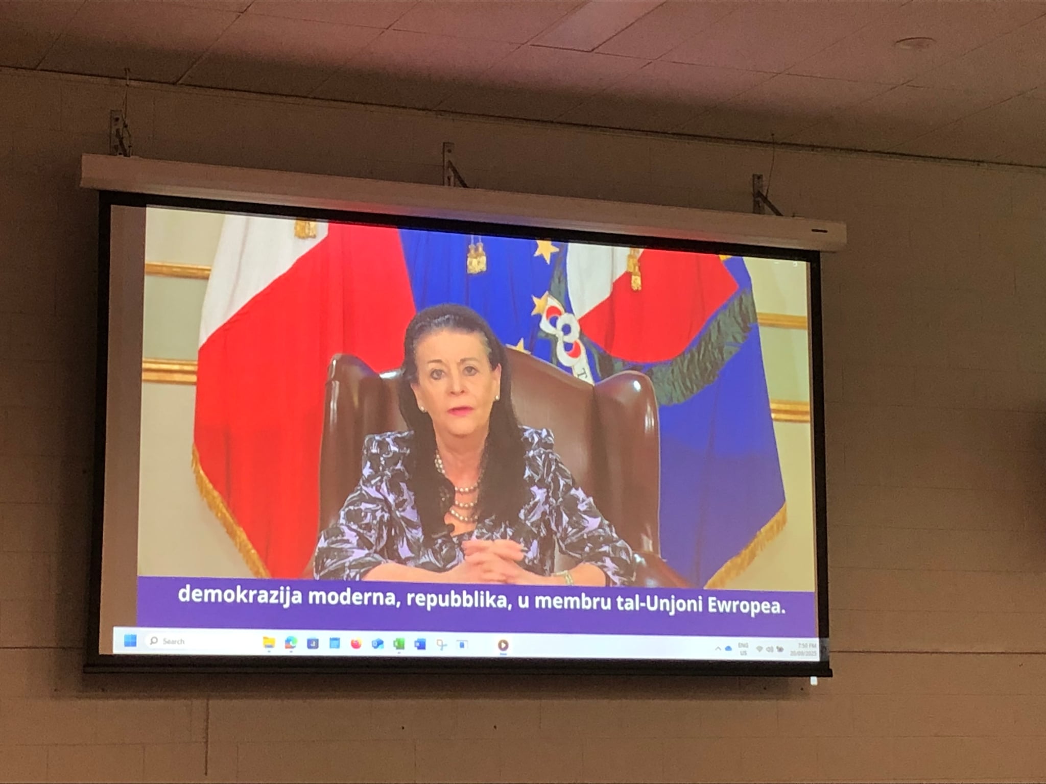 The President H.E, Dr Myriam Spiteri Debono’s message to the Maltese community of Victoria