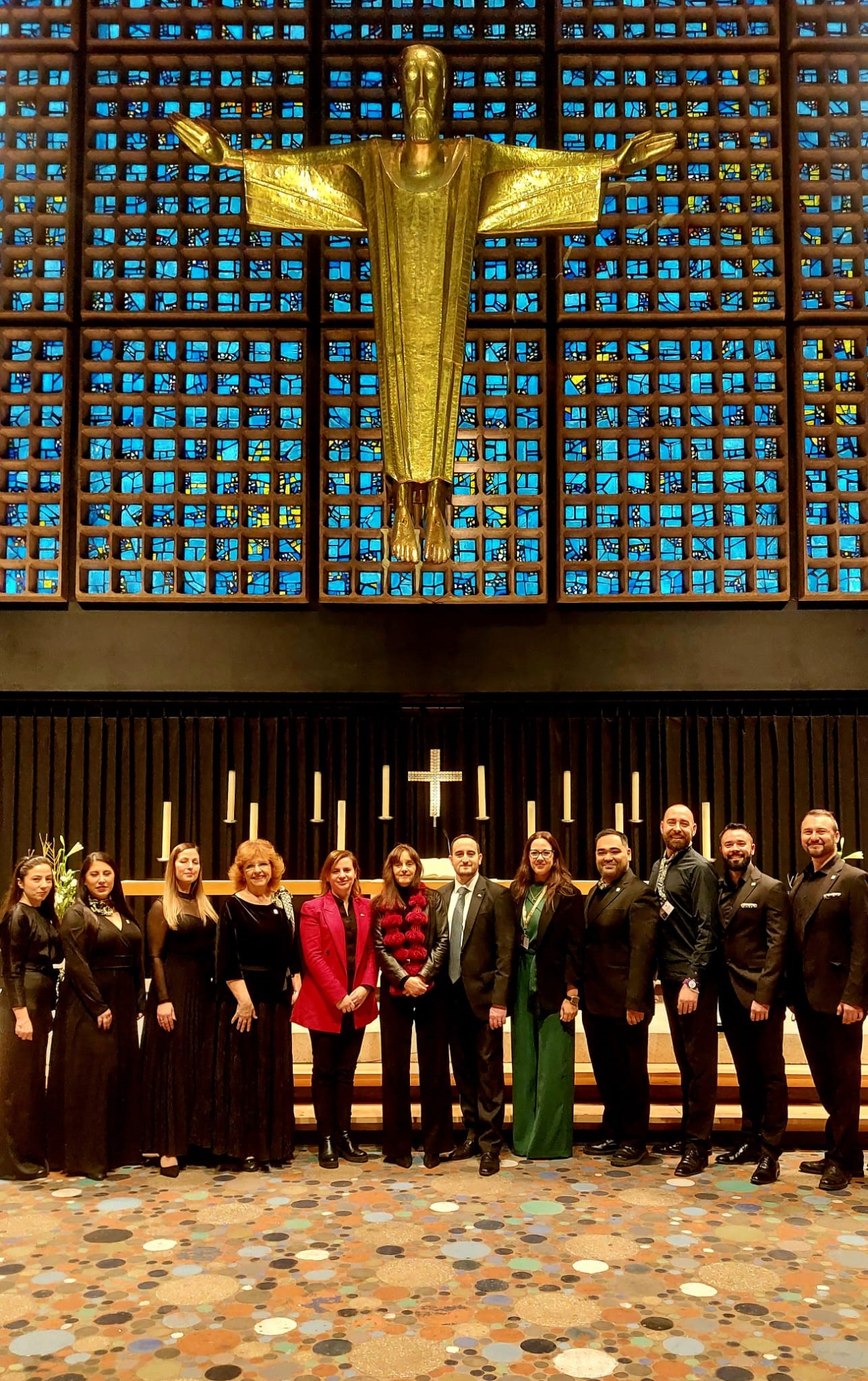Embassy and KorMalta team after performance