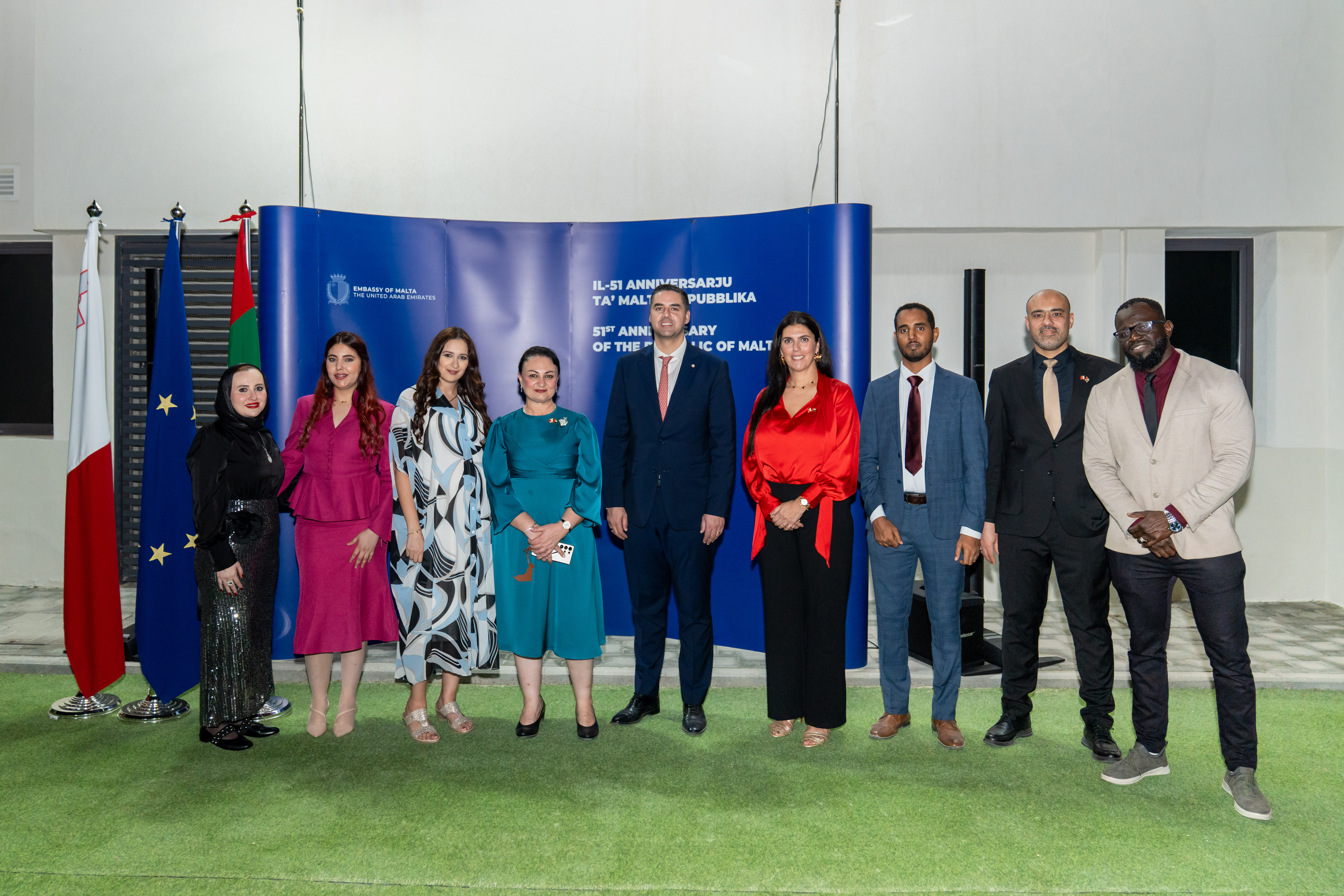 Minister Dr Ian Borg and all staff at the Embassy in Abu Dhabi and the Consulate General in Dubai