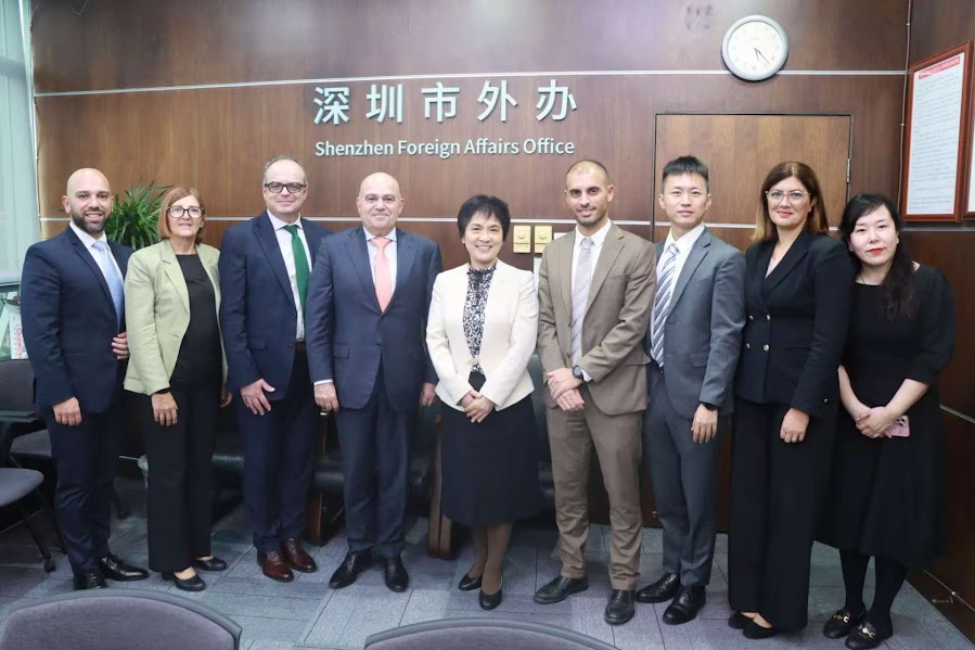 MFSA delegation accompanied and supported by H.E. John Busuttil, Ambassador of Malta to China with Financial Authorities from China and Hong Kong