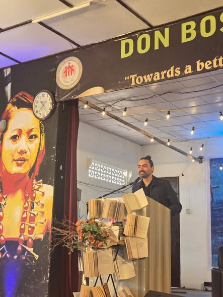 Maltese Poet and Academic Prof Norbert Bugeja participating in the 5th edition of the Hornbill Literature Festival
