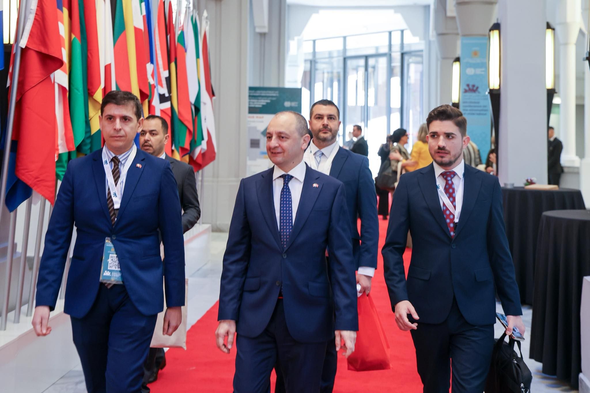 Consul General Vassallo accompanying the delegation