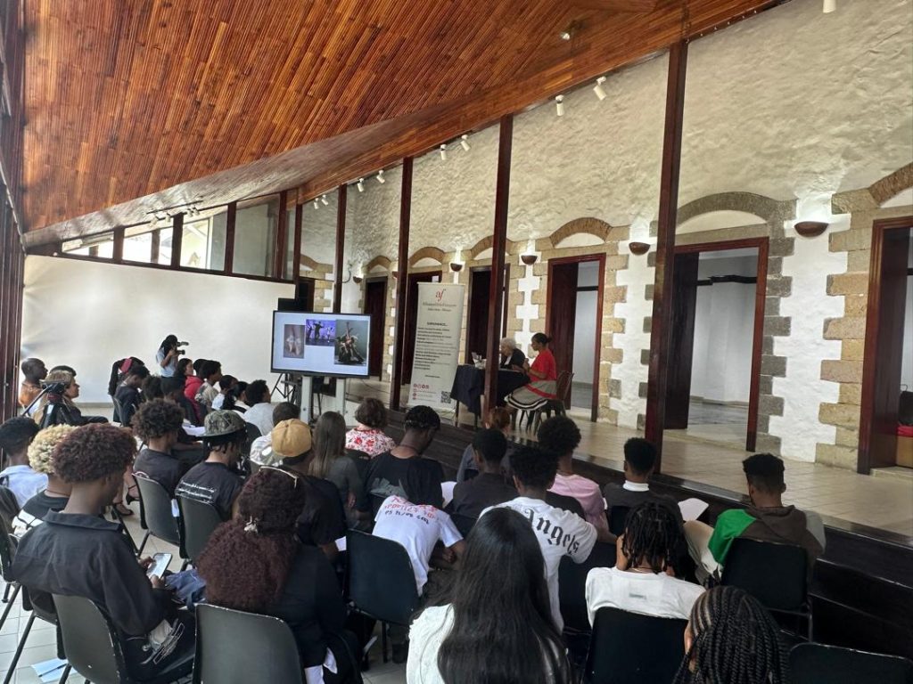 Prof. Vicki Ann Cremona giving a presentation during a seminar held on 24 September 2026 entitled ‘When Heritage Moves: Dance and the Transmission of Culture’