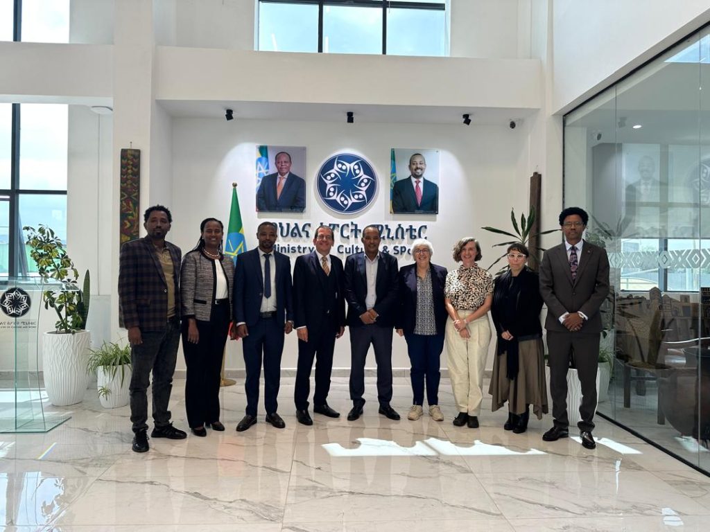 Photo following meeting at the Ministry of Culture and Sport of the Federal Democratic Republic of Ethiopia