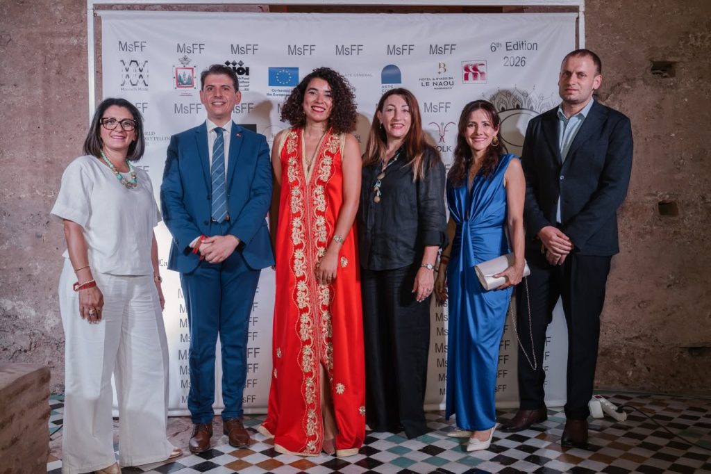 Consul General with Ms Beladel, Actress Antonella Axisa and Delegtion from Arts Council